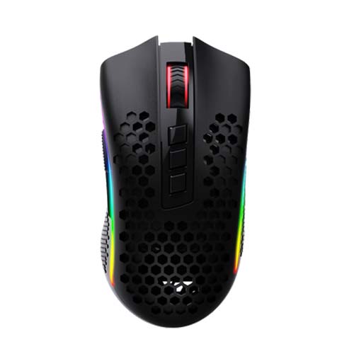 Redragon M808 Storm Lightweight RGB Wireless Gaming Mouse, Honeycomb Shell 2
