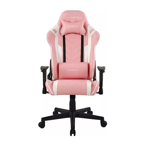 DXRacer Prince Series P132 Gaming Chair, 1D Armrests with Soft Surface, Pink and White | GC-P132-PW-F2-158 1
