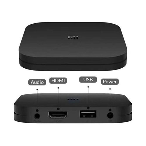  Xiaomi Mi Box S Android TV with Google Assistant Remote  Streaming Media Player - Chromecast Built-in - 4K HDR - Wi-Fi - 8 GB -  Black : Electronics