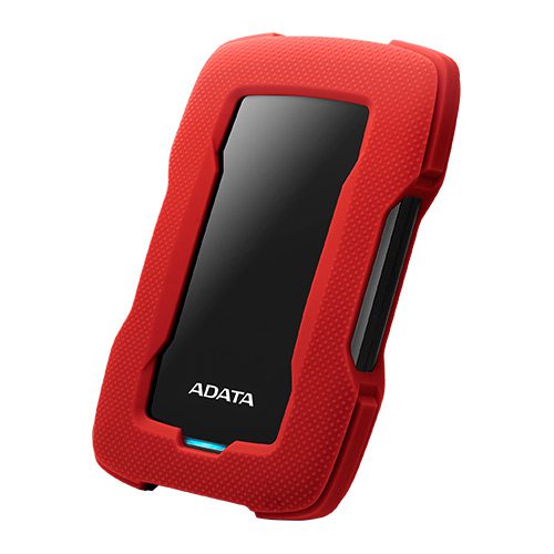Adata HD330 External Hard Drive Red 2TB 5