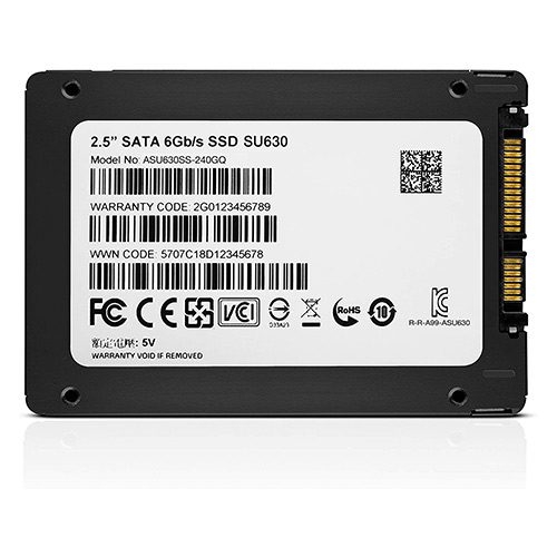 Adata Ultimate SU630 480GB Solid State Drive, black 5