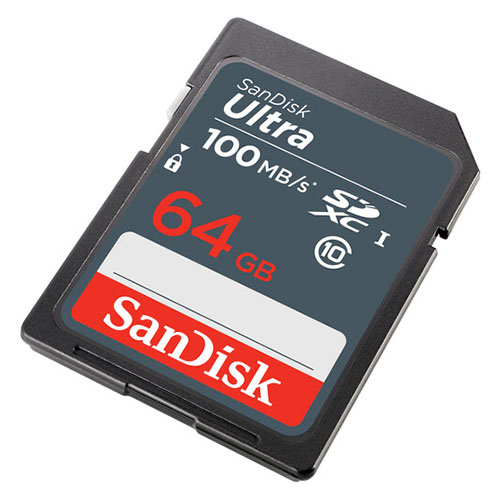 SanDisk 64GB Ultra SDXC UHS-I Memory Card 4