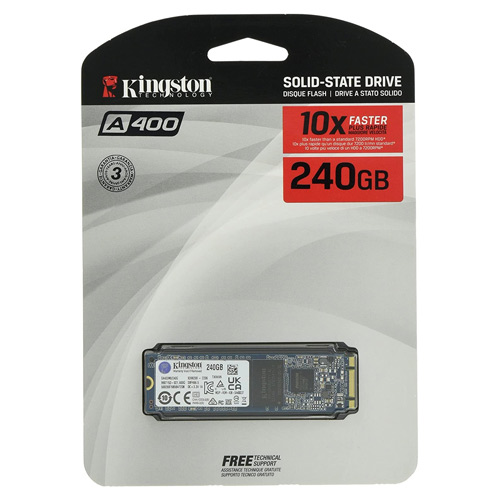 Kingston SSD A400 M.2 Solid State Drive, 240 GB 1