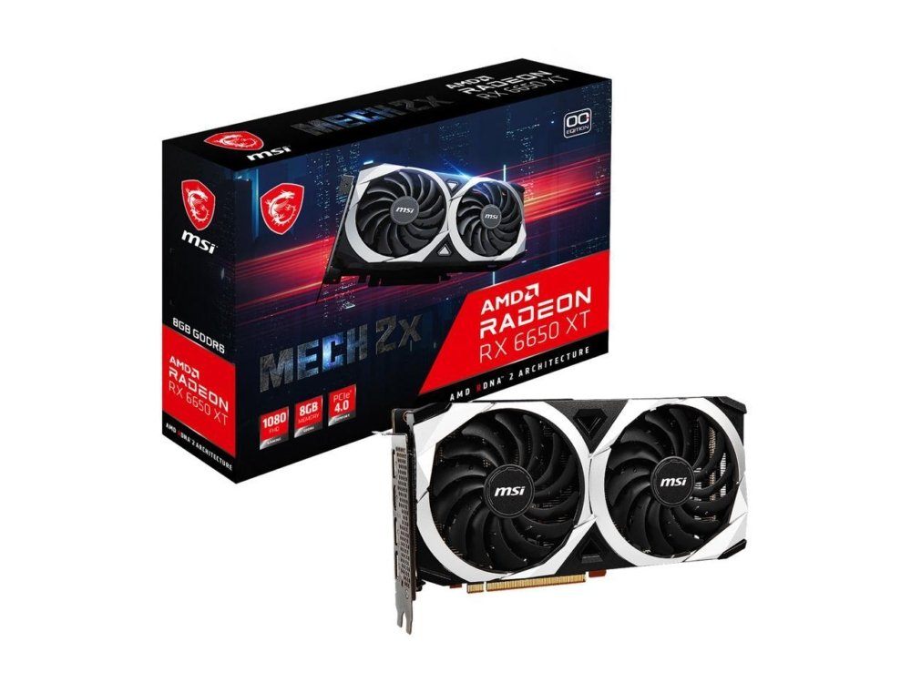 MSI Radeon RX 6650 XT MECH 2X 8G OCV1
