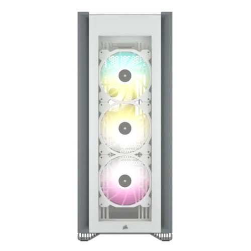Corsair iCUE 7000X RGB Tempered Glass Full-Tower ATX PC Case — White 2