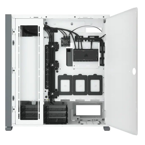 Corsair iCUE 7000X RGB Tempered Glass Full-Tower ATX PC Case — White 6
