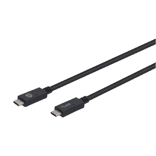 HP USB C TO USB C V3.1 CABLE 1.0M BLACK 2UX17AA-ABB 1