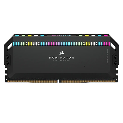 Corsair DOMINATOR® PLATINUM RGB 64GB (2x32GB) DDR5 DRAM 5200MHz C40 Memory Kit — Black 2