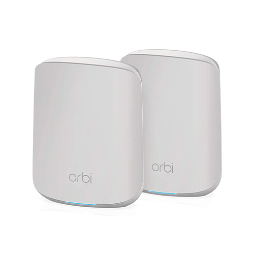 NETGEAR Orbi Mesh WiFi System (RBK352) | WiFi 6 Mesh Router with 1 Satellite Extender |WiFi Mesh Whole Home | AX1800 WiFi 6 (Up to 1.8 Gbps) 1