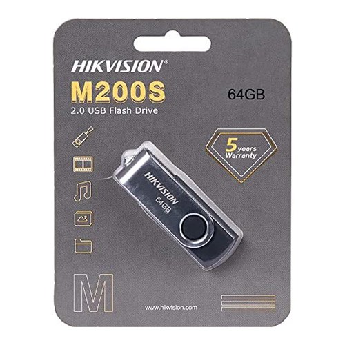 Hikvision 64 GB USB Flash Drive - M200S(STD)/64GB 4
