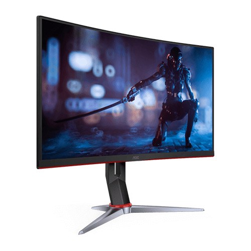 AOC C24G2 23.6" FHD 165Hz Curved Gaming Monitor 1