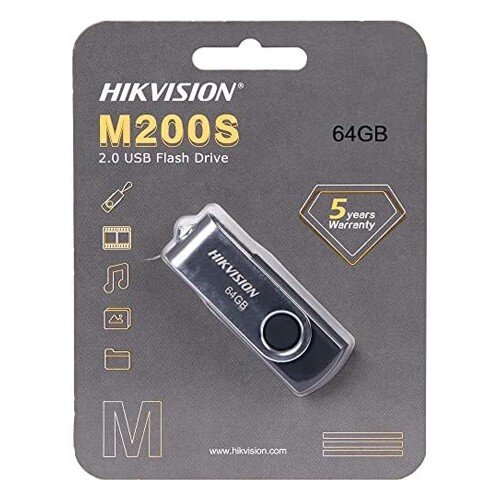 Hikvision 64 GB USB Flash Drive - M200S(STD)/64GB 4