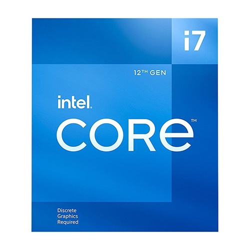 Intel Core i7-12700F - Core i7 12th Gen Alder Lake 12-Core (8P+4E) 2.1 GHz LGA 1700 65W Desktop Processor - BX8071512700F 2