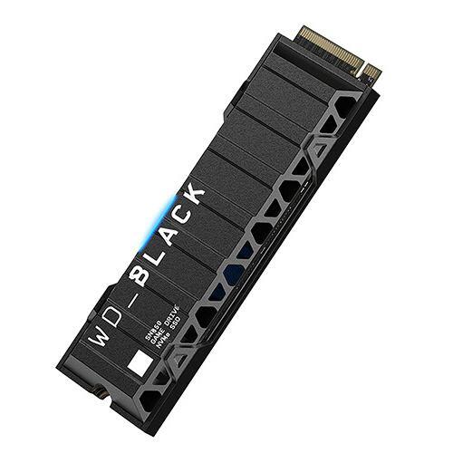 WD_BLACK 2TB SN850 NVMe SSD for PS5 Consoles Solid State Drive with Heatsink - Gen4 PCIe, M.2 2280, Up to 7,000 MB/s 1