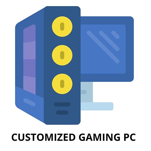 PC Gaming, Aquarius plus Black Case, CORE I9-13900K CPU, 64GB DDR5 5200 MHz, GeForce RTX 4070 Ti 12GB, 2TB M.2 NVMe, 2TB HDD, 2Y Warranty 1