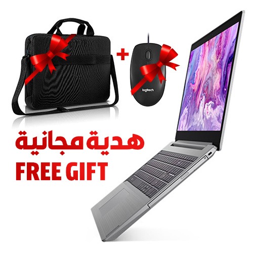 Bundle Offer: Lenovo IdeaPad L3 15ITL6 Laptop + Dell Essential Briefcase 15 + Logitech M100 Corded Mouse – 910-005003 1