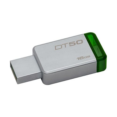 Kingston 16GB Datatraveler DT50 USB 3.0 Flash Drive (Green) 1