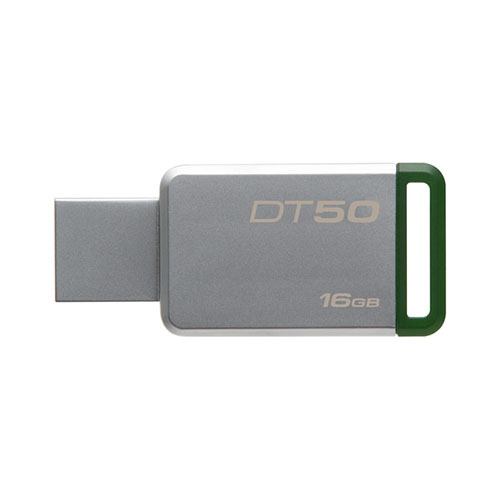 Kingston 16GB Datatraveler DT50 USB 3.0 Flash Drive (Green) 2