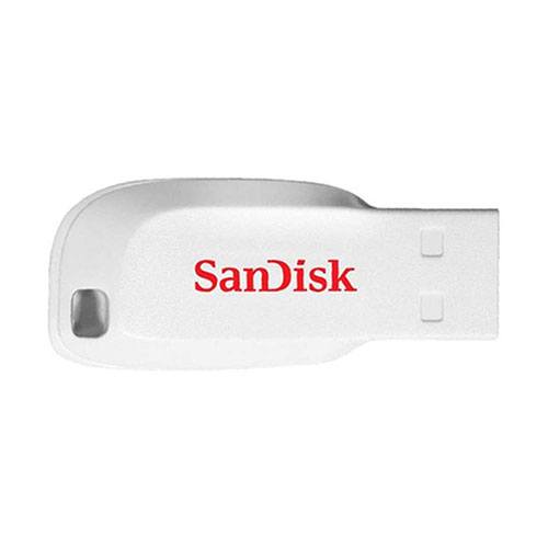 SanDisk SDCZ50C-016G-B35W 16 GB Cruzer Blade USB 2.0 Flash Drive - White ( Standard Packaging ) 2