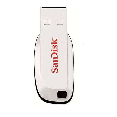 SanDisk SDCZ50C-016G-B35W 16 GB Cruzer Blade USB 2.0 Flash Drive - White ( Standard Packaging ) 3