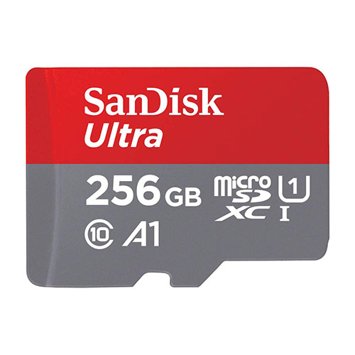 SanDisk Ultra® microSDXC™ UHS-I Card, 256GB, 150MB/s R, for Smartphones 1