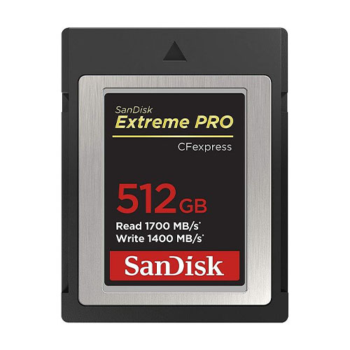 SanDisk 512GB Extreme PRO CFexpress Card Type B (SDCFE-512G-GN4NN) 1