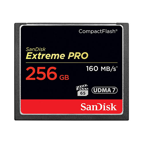 SanDisk 256GB Extreme PRO CompactFlash Memory Card UDMA 7 Speed Up To 160MB/s- SDCFXPS-256G-X46 2