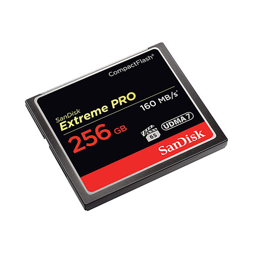 SanDisk 256GB Extreme PRO CompactFlash Memory Card UDMA 7 Speed Up To 160MB/s- SDCFXPS-256G-X46 1