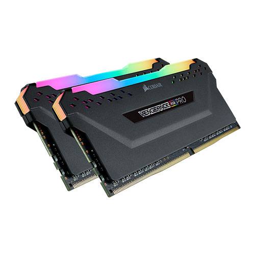 Corsair VENGEANCE® RGB PRO 16GB (2 x 8GB) DDR4 DRAM 3600MHz C18 Memory Kit — Black 3