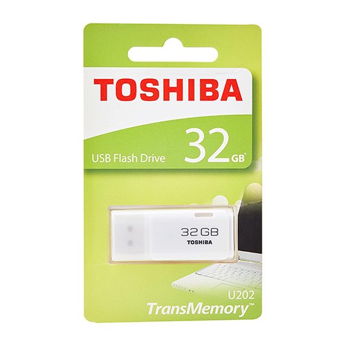 Toshiba 32GB USB Hayabusa 2.0 - White 1