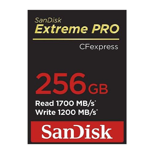 SanDisk 256GB Extreme PRO CFexpress Card Type B - SDCFE-256G-GN4NN 4