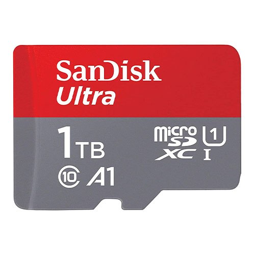 SanDisk 1TB Ultra UHS I MicroSD Card 150MB/s R, for Smartphones, SDSQUAC-1T00-GN6MN 1