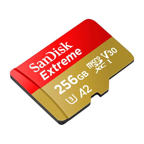 SanDisk 256GB Extreme UHS-I microSDXC Memory Card 1