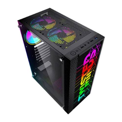 Twisted Minds Trinity-03 Mid Tower Gaming Case - Black 5