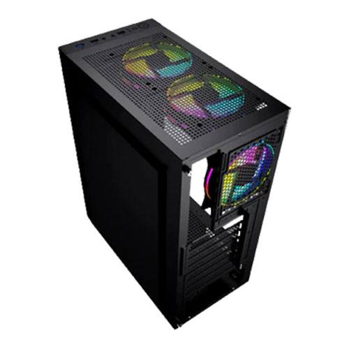 Twisted Minds Trinity-03 Mid Tower Gaming Case - Black 6
