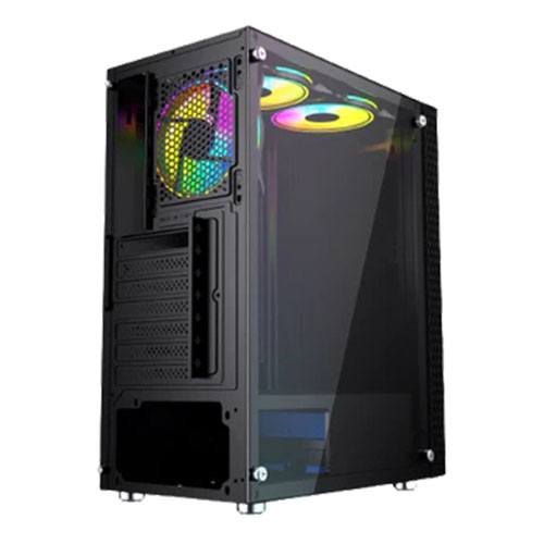 Twisted Minds Trinity-03 Mid Tower Gaming Case - Black 7