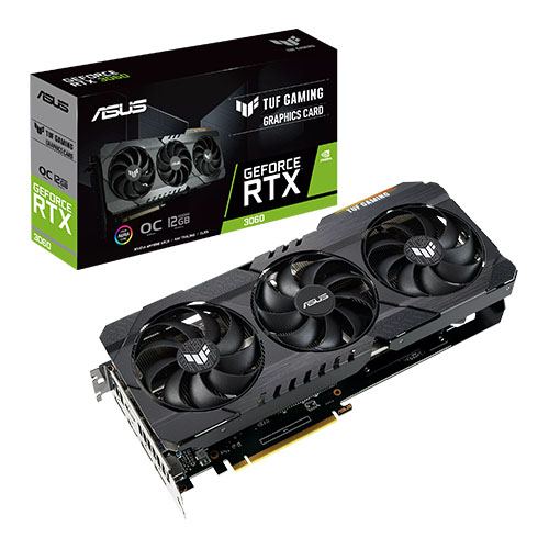 ASUS TUF Gaming GeForce RTX 3060 V2 OC Edition Graphic Card 1