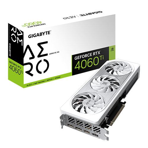 Gigabyte GeForce RTX™ 4060 Ti AERO OC 8G Graphic Card 1