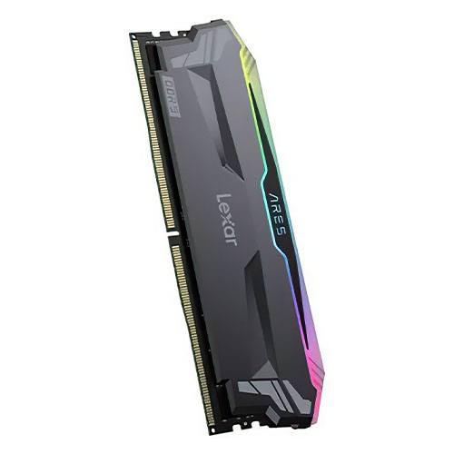 Lexar ARES RGB DDR4 RAM 16 GB Kit (8 GB x 2) 4 000 MHz, DRAM 288-Pin U-DIMM  Desktop Memory, XMP 2.0 Högpresterande Datorminne, CL18-22-42, PC4-32000